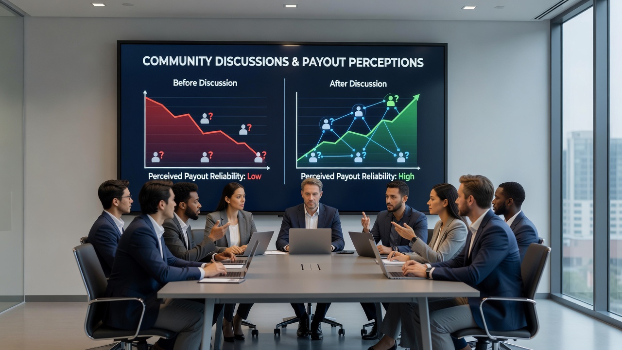 Users reviewing transaction histories shared in betting community discussions