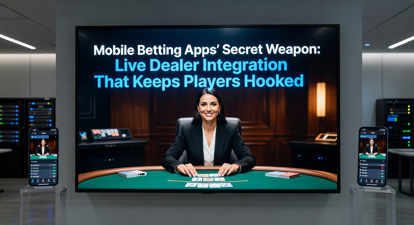 Live dealer at a baccarat table interacting with mobile players via high-res video stream on a betting app interface
